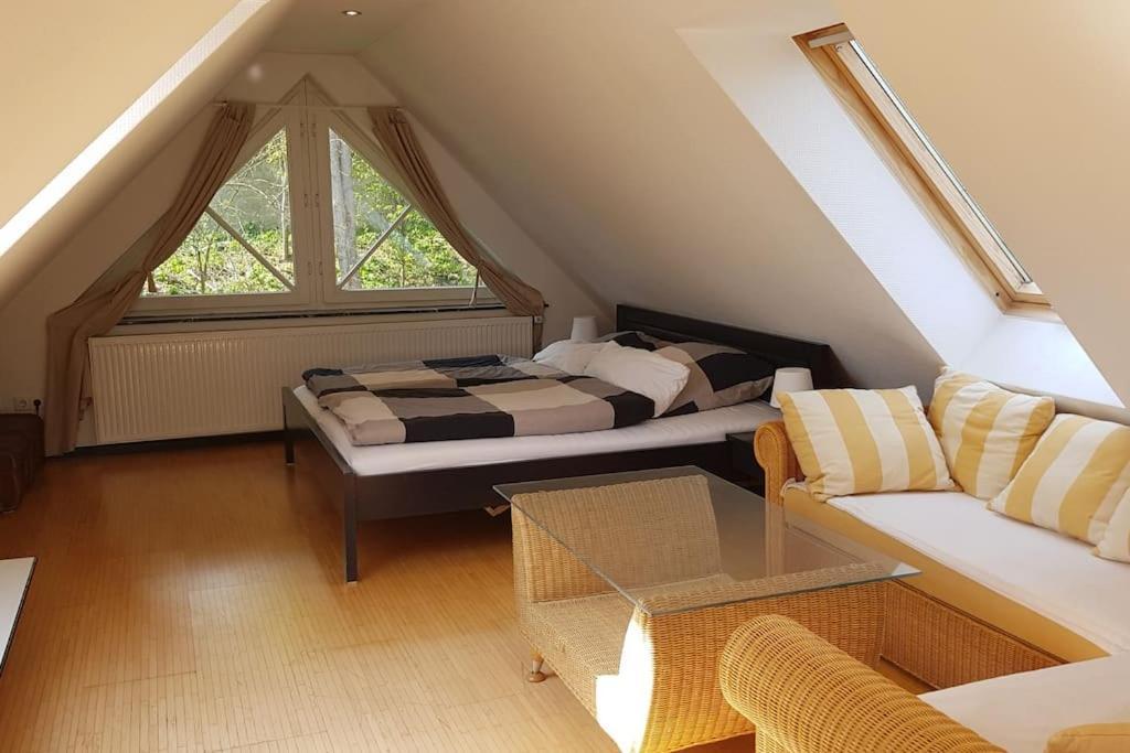 Dachwohnung Mit Wasserblick Und Eigenem Bootssteg Berlim Exterior foto